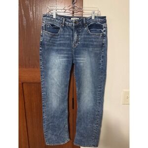 Vigoss MARLEY Straight Leg Jeans Medium Wash Women's Size 31